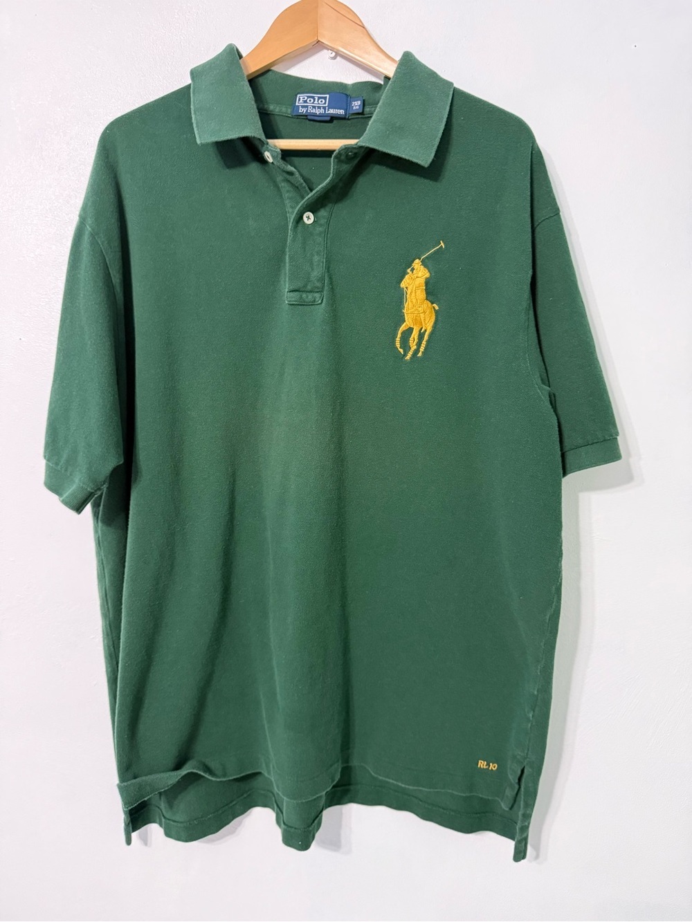 Polo by Ralph Lauren Green Polo with Big Yellow Pony